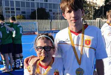 Nuestr@s jugador@s Xabier Martin y Paula Markina, consiguen el oro con la selección Hockey+ en EL PARAHOCKEY TOURNAMENT de Valencia del 06 al 08 de febrero de 2026